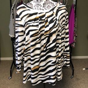 Animal printed blouse